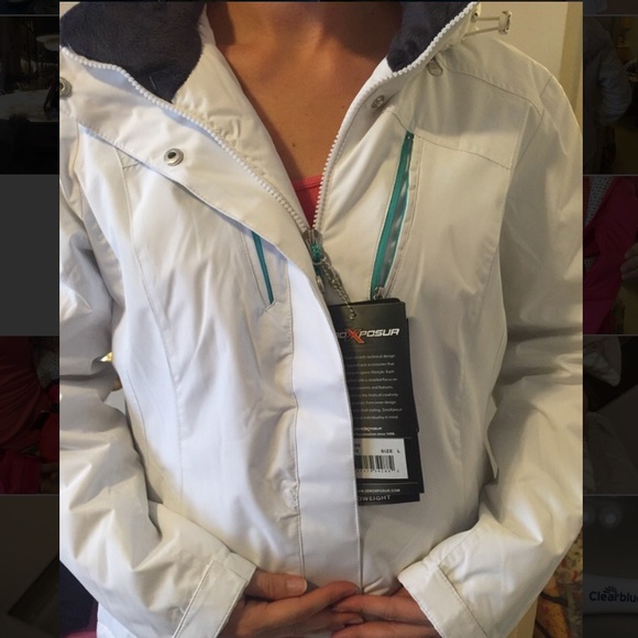 Cozy white winter coat - Picture 4 of 4